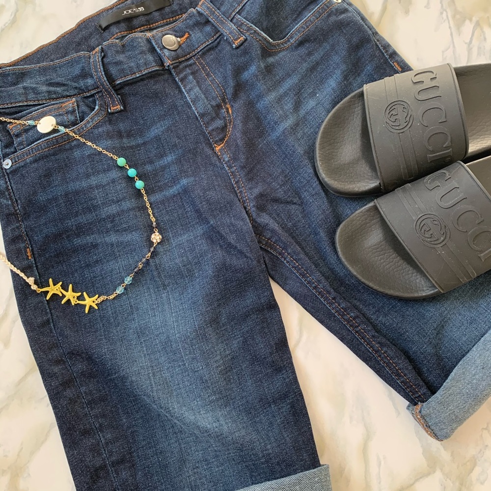 SOLD Joe’s Jeans Dark Wash Easy Bermuda Short